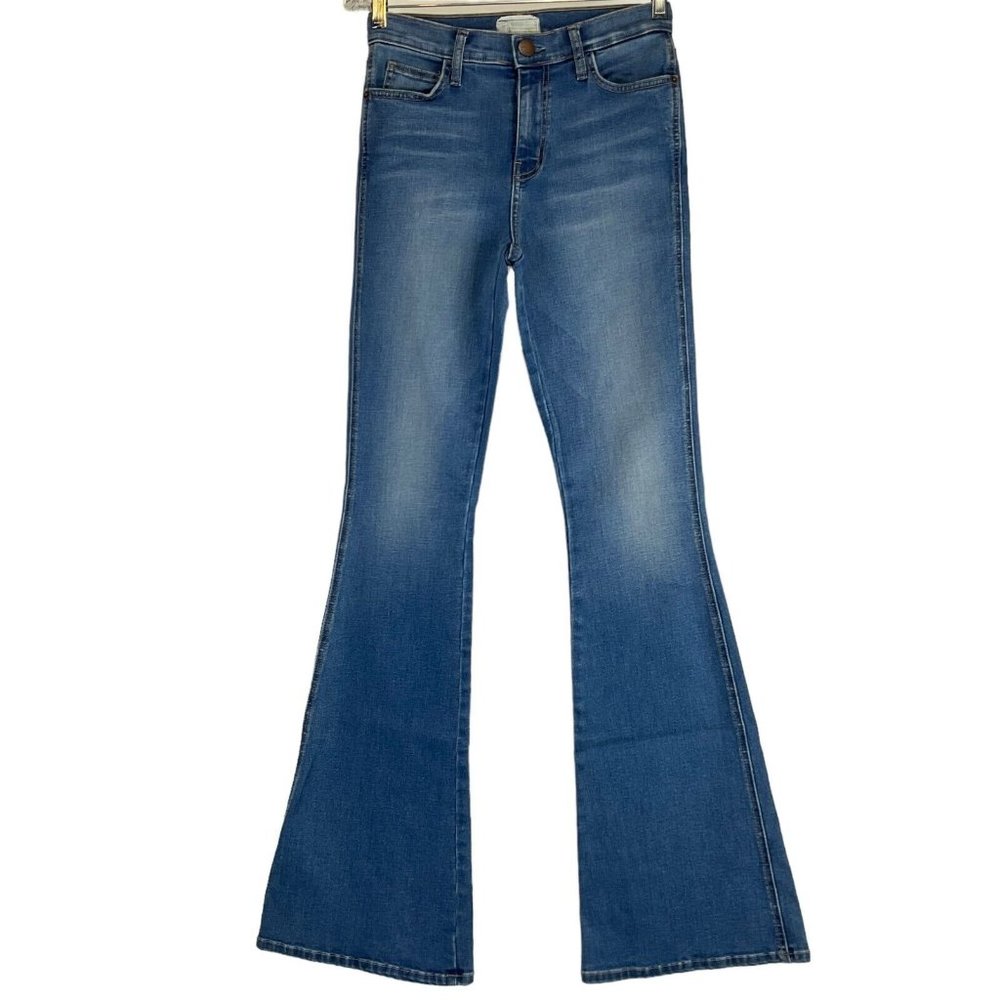 Current/Elliott Jeans Women's Sz 28" Blue Flare Leg Stretch Denim Pants Nwot